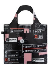 LOQI pirkinių krepšys „AIRPORT Icons Bag“