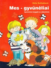 Mes - gyvūnėliai. Spalvinimo knygelė su užduotimis