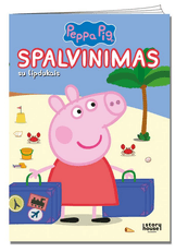 Peppa Pig. Kiaulytė Pepa: spalvinimas su lipdukais