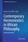 Contemporary Hermeneutics in African Philosophy