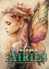 Autumn Fairies Coloring Book for Adults