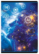 Sąsiuvinis A5 52lap 80g linija AI