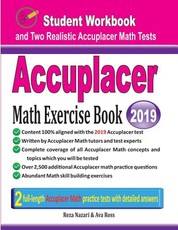 Accuplacer Math Exercise Book