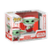 FUNKO POP! Vinilinė figūrėlė: Star Wars: The Mandalorian -  Holiday Grogu (The Child)