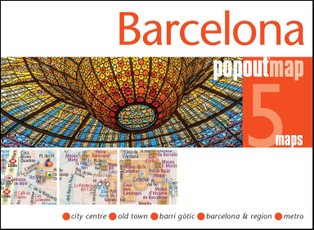 Popout Map Barcelona