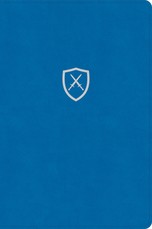 CSB Defend Your Faith Bible, Blue Leathertouch