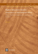 Higher Education Quality Assurance in Sub-Saharan Africa