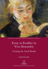 Essay as Enabler in Yves Bonnefoy