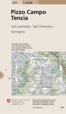 Swisstopo 1 : 25 000 Pizzo Campo Tencia