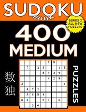 Sudoku Book 400 Medium Puzzles