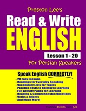 Preston Lee's Read & Write English Lesson 1 - 20 For Persian Speakers