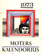 Moters kalendorius 1973