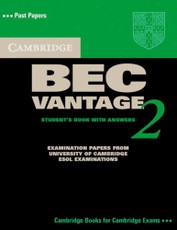 Cambridge BEC Vantage 2. Students Book with answers