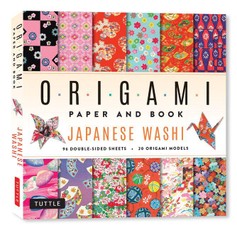 Japanese Washi Origami Paper and Book