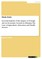 Sectoral Analysis of the Impact of Foreign Aid on Economic Growth in Ethiopia. The Case of Agriculture, Education and Health Sectors