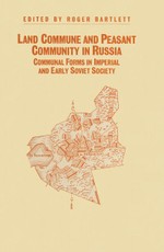 Land Commune And Peasant Community In Russia