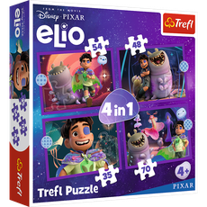 TREFL DISNEY ELIO 4 dėlionių rinkinys