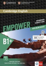 Cambridge English Empower. Student's Book (print) + assessment package, personalised practice, online workbook & online teacher support (B1+)