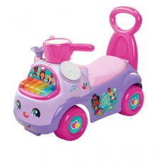 Vaikiška paspiriama muzikinė mašinėlė Fisher-Price „Musical Parade“, violetinė