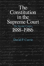 The Constitution in the Supreme Court