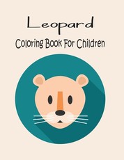 Leopard Coloring Book For Children
