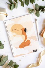 Taškuota užrašinė su spirale Magic