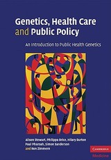 Genetics, Health Care and Public Policy