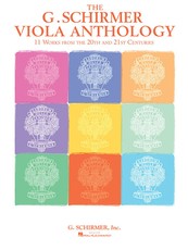 The G. Schirmer Viola Anthology - Viola and Piano