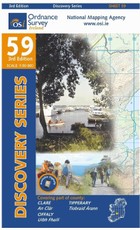 Irish Discovery Series 59. Clare, Offaly, Tipperary 1 : 50 000