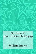 Sudoku X 200 - Ultra Hard 9x9