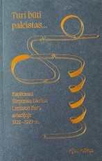 Turi būti paleistas... Kapitonas Steponas Darius Lietuvos karo aviacijoje 1922–1927 m.