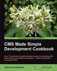 CMS Made Simple Development Cookbook