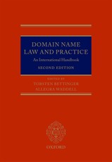 Domain Name Law and Practice