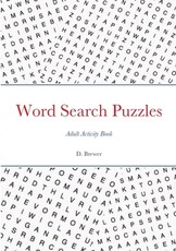 Word Search Puzzles, Adult Activity Book