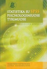 Statistika su SPSS psichologiniuose tyrimuose
