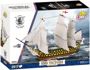 Statybiniai blokeliai HMS Victory, 2517 detalių