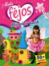 Mielos fėjos. Klijuok ir žaisk