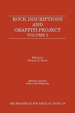 Rock Inscriptions and Graffiti Project, Volume 2