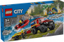 LEGO City 4x4 Fire Engine with Rescue Boat