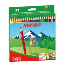 Pieštukai spalvoti ALPINO 24sp