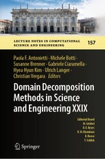 Domain Decomposition Methods in Science and Engineering XXIX