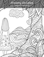 Dreamy Doodles Coloring Book for Grown-Ups 1 & 2