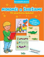 Mokomės ir žaidžiame. 192 įsivertinimo lipdukai