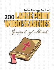 Bobo Strategy Book of 200 Large Print Word Searches