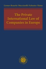The Private International Law of Companies in Europe