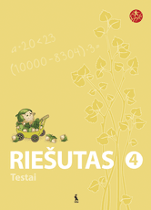 Riešutas. Matematikos testai 4 klasei (serija „Šok“)