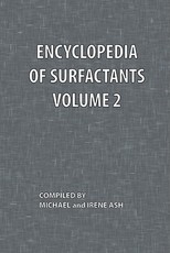 Encyclopedia of Surfactants Volume 2