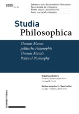 Thomas Manns politische Philosophie / Thomas Mann's Political Philosophy