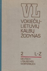 Vokiečių-lietuvių kalbų žodynas II d. L-Z (1992)