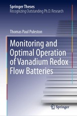 Monitoring and Optimal Operation of Vanadium Redox Flow Batteries